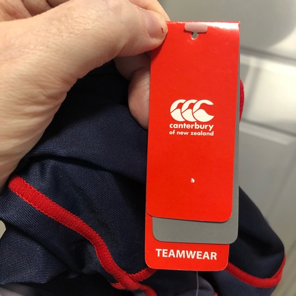 Canterbury of New Zealand sports jersey NWT top shirt size large youth - Picture 5 of 5